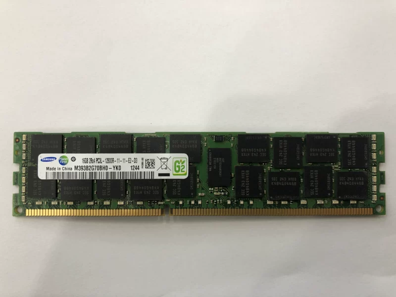 Samsung 16G DDR3 ECC REG 16GB Server Ошибка начинается 1600 1333