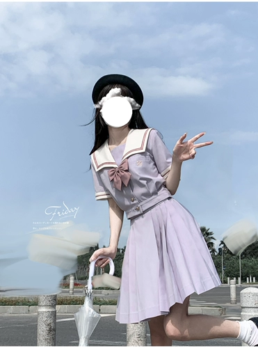 Walnut JK [Wanshou Sailor Suit] Оригинальная униформаная одежда для моряка в форме.