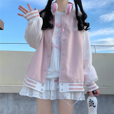 taobao agent Genuine sports jacket, demi-season Japanese school skirt