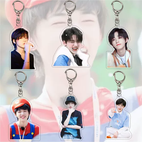 Двойная песня для ключей Acryle Yaxuan Pendant Star Age Youth Group Независимая звезда упаковки