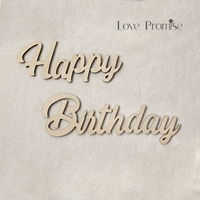 Письмо на день рождения бренд B Модель ｜ деревянная