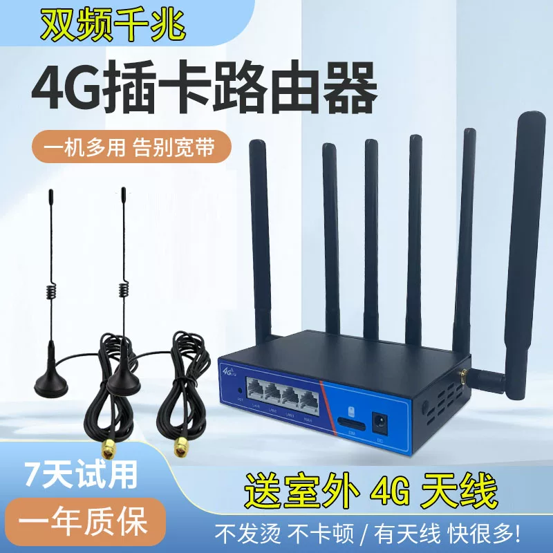 4G маршрутизатор с SIM-картой онлайн WiFi беспроводной переключение проводной широкийband мобильная связь Unicom контролирует три сети