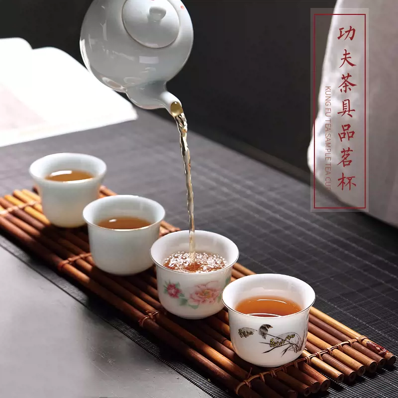 台湾万延禅风黑手工粗陶养生茶杯主人杯个人杯口杯品茗杯-Taobao
