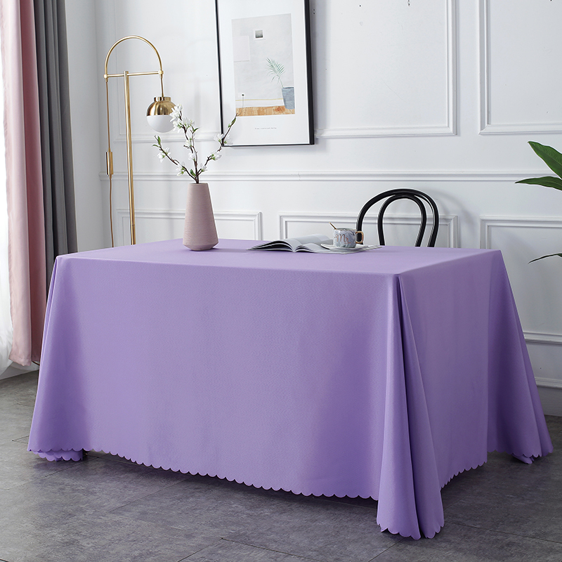 Buy Solid color thickened conference tablecloth fabric rectangular