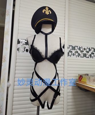 taobao agent Miao Ling Anime Modeling, doll fell in Aihe cos sound, sister Heishan Xiecai COS clothing