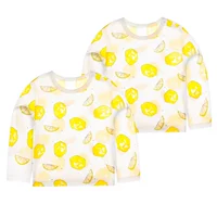 Лимонный лонгслив, комплект