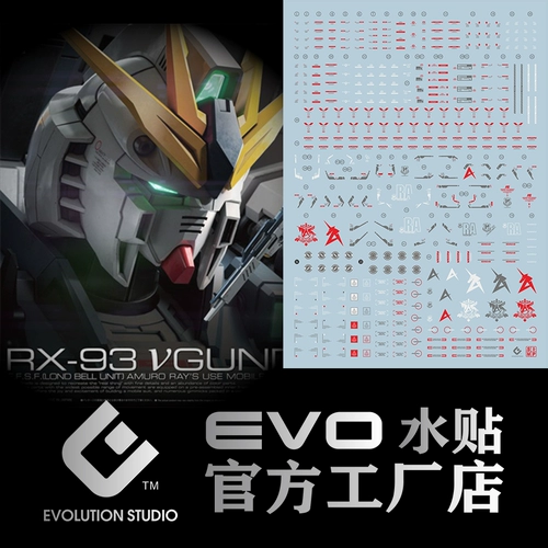Бесплатная доставка Evo Rg 1144 NIU CA NIU RX-93 NU V MODEL WATER STICKING
