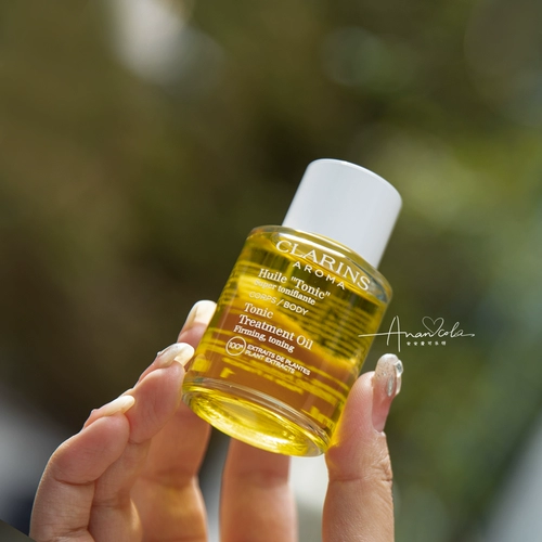 Clarins, натуральное лечебное осветляющее массажное масло для всего тела, 30 мл