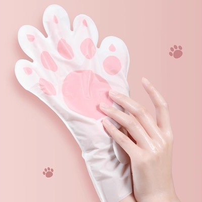 仙蒂奈儿山羊奶手膜足膜滋润手膜嫩滑保湿补水嫩脚跟B