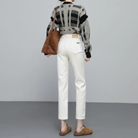 Абрикосовые весенние и осенние одиночные брюки 79005