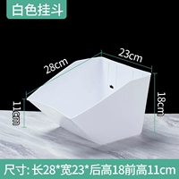 Коричневый белый крюк