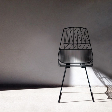 【简约金属椅】_设计师椅子图片_价格_搭配分享 - 爱逛街