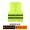 Fluorescent green per size fits up to 150 pounds