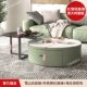 Camellia 80+60CM-Snow Mountain Белая скальная доска+серая кожная стекло+Neptune Green Speat Bag