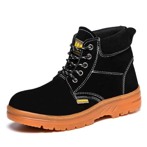 Мужские высокие зимние рабочие дезодорированные безопасные туфли