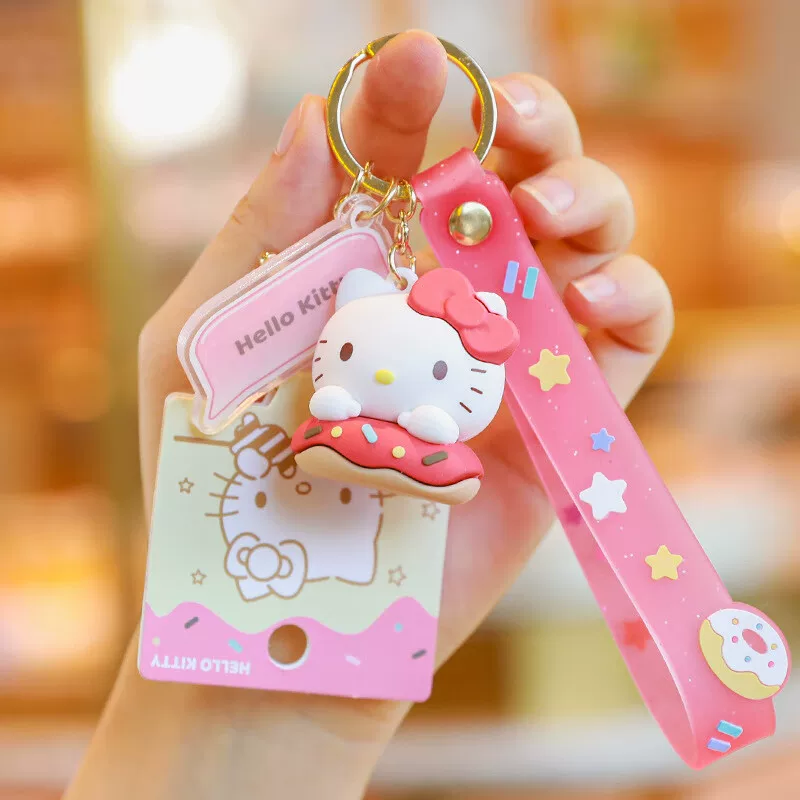 Hello kitty, оригинальная ручка, милая изысканная минифигура, подарок на день рождения
