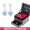 [Blue Diamond] 925 Silver Earrings Pair+Rose Gift Box