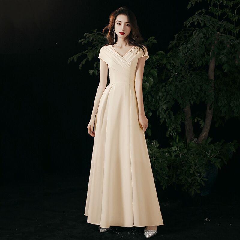  Long, champagne color+Tailor -made [No Return]   + $11.00 