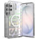 Ringke Geometric Pastel Galaxy Transparent Phone Case for Galaxy S26, and Galaxy S26, Galaxy S25, Galaxy S24, Galaxy S23, Galaxy S22