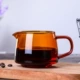 Bình thủy tinh chịu nhiệt pha cà phê màu cốc cà phê dụng cụ pha cà phê hộ gia đình làm bằng tay cà phê chia sẻ đặc biệt - Cà phê