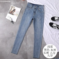 Синий весна и осенний стиль восемь фен (маленький)