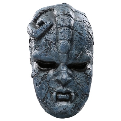 taobao agent Jojo's wonderful adventure stone statue of ghost stone noodles half -face latex mask COS prop