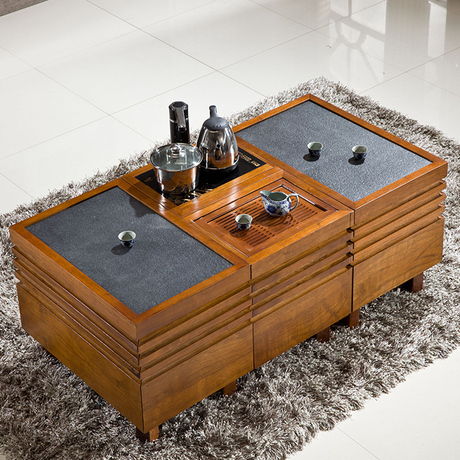 【大理石茶几】_大理石功夫茶几图片_实木多功能茶桌价格_搭配分享