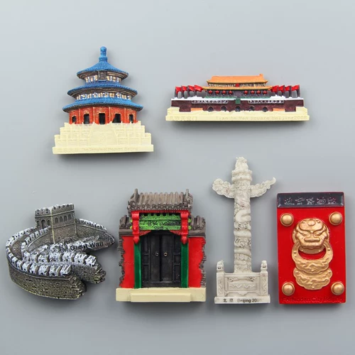 Пекинский магнит подарок китайский сувенир Китай Китай