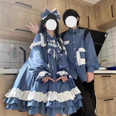 taobao agent Autumn cute dress, Lolita style, long sleeve