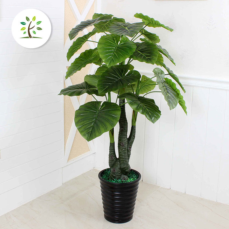 Buy Green large fake tree dripping water Guanyin simulation plant tree
