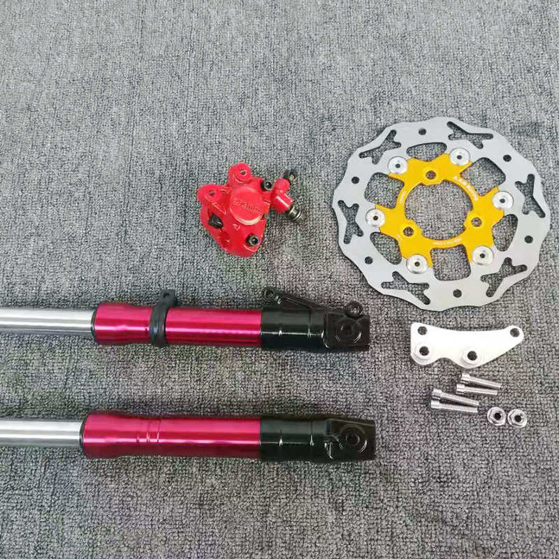 Refit A Set Of 220MmDIO50 / 18 / 27 / / 28 / ZX34 / 35 stage   refit RPM220MM Floating disk Calipers Lower the pump brake disc