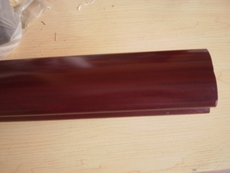 Лестничные перила 楼梯扶手 高份子pvc 马蹄形（蘑菇形）扶手 可热弯胶木扶手