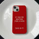 Stop Being An Idiot – Text Words  Phone Cases Covers iPhone 15, iPhone 14, iPhone 13, iPhone 12, iPhone 11