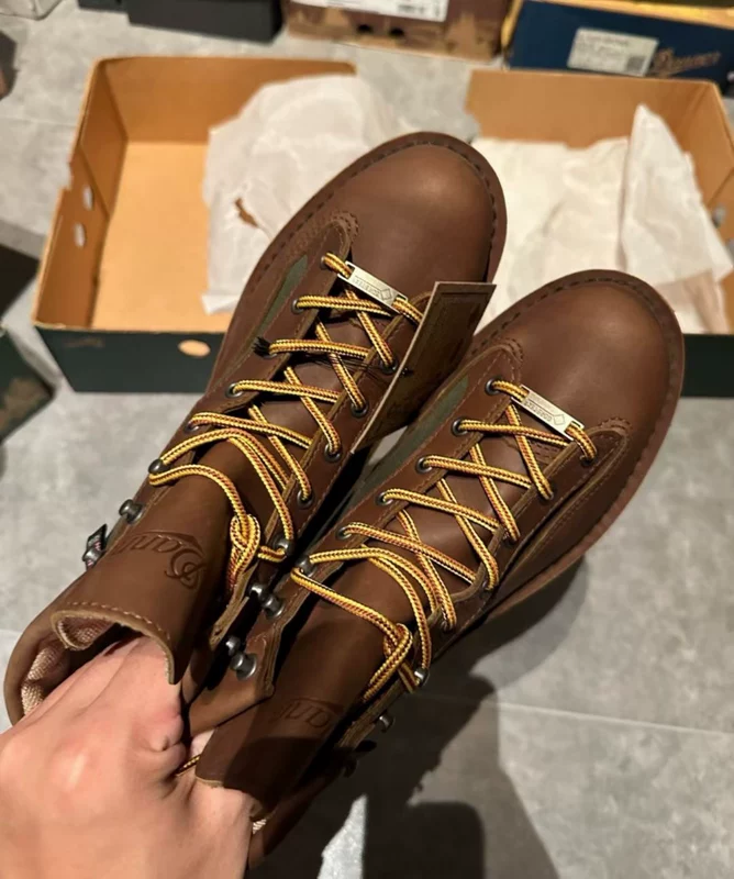[Danner Light 油蜡皮拼油蜡布款 ​]