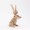 白橡木兔子高17cm