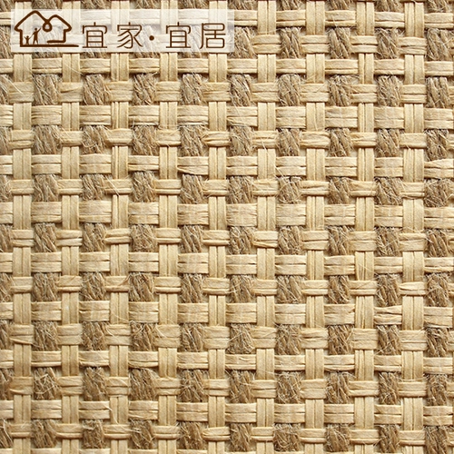 Трава -изготовленная бумага Редактирование обои смешанные обои юго -восточная азиатская японская стиль японская стиль улучшение дома гостиная гостиная чайная комната