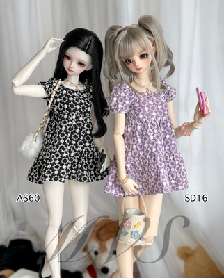 taobao agent MVS daily BJD dress leisure cotton embroidery 3 points