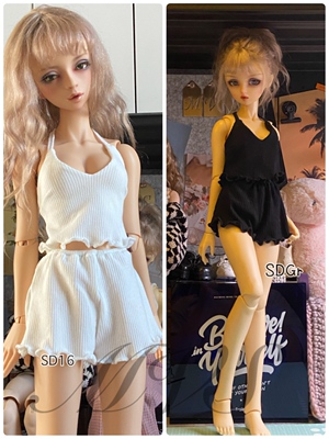 taobao agent MVS daily BJD home clothing camisole knitting three points