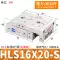 Thanh trượt dẫn hướng tuyến tính xi lanh trượt khí nén Airtac HLS MXS6/8/10/12/16/20/25-50 cấu tạo xi lanh khí nén ben khí nén Xi lanh khí nén