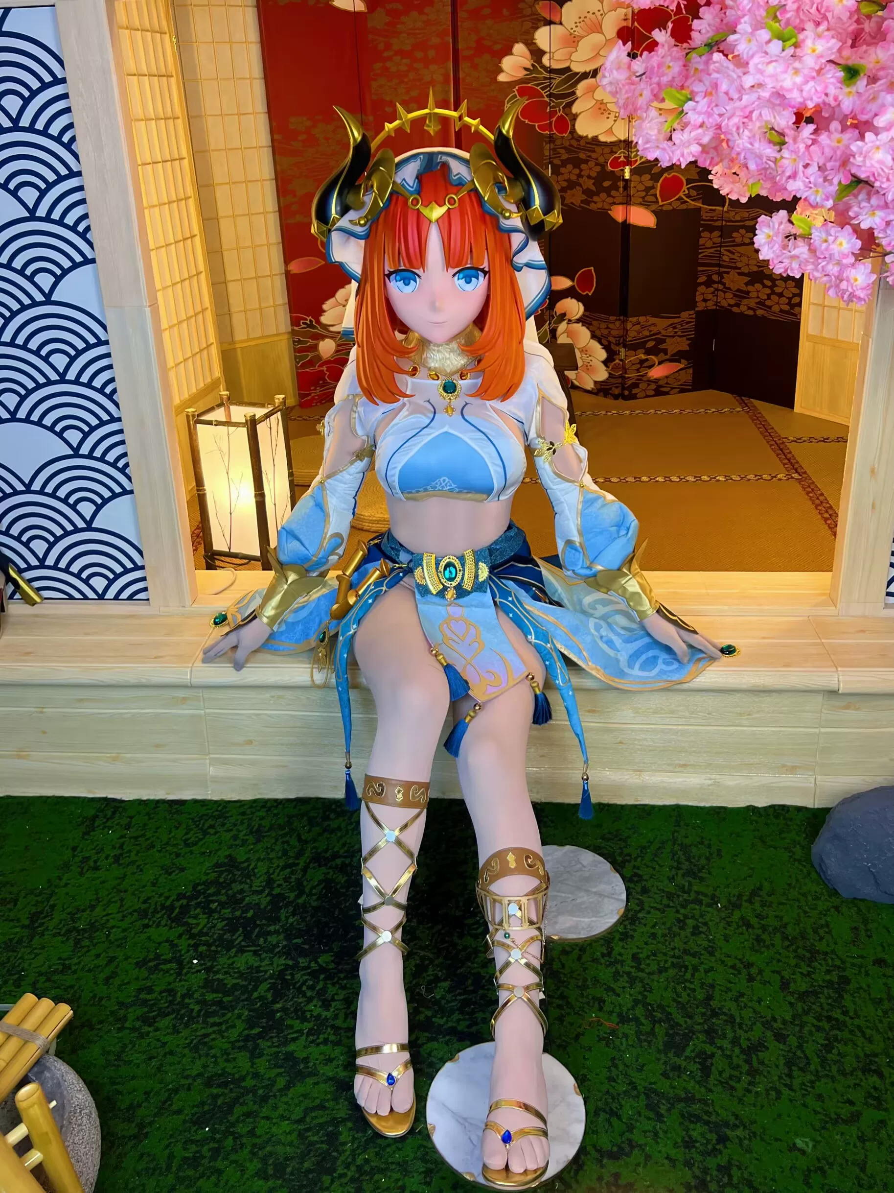 Hideyoshi кигуруми оригинальный бог Ни Лулу COSPLAY капюшон