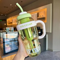 又降2元！独立茶仓！巨无霸吸管杯1200ml