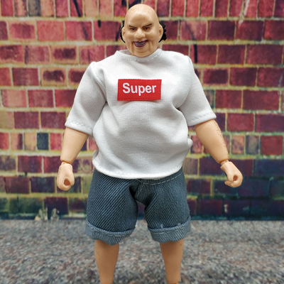 taobao agent Short sleeve T-shirt, shorts, clothing, marine set, minifigure, 1/12, 6 inches, SHF