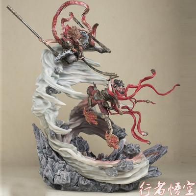 taobao agent Tsukou Yun X Gao Yanzhe three -headed six -arm big battle. Nezha Guofeng Hands Model Statue Overlap