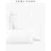 Zara Home Đơn giản tinh khiết dày đặc dệt bông gối người lớn Vỏ gối đơn đôi 40005418250 - Gối trường hợp