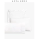 Zara Home Đơn giản tinh khiết dày đặc dệt bông gối người lớn Vỏ gối đơn đôi 40005418250 - Gối trường hợp