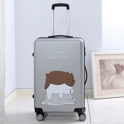 Tide, милый свежий чемодан подходит для мужчин и женщин с молнией, популярно в интернете, большой размер, 26 дюймов