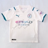 Puma Manchester City 21-22 Манчестер Сити Большой Детский парад Футбольный сервер с коротким рукавом 759213 02