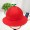 红色绿芽款网帽