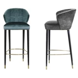 Американское сплошное деревянное кресло Simple -Footed Nordic Bar Stool стойки стойки стойки стойки стойки стойки стойки караку