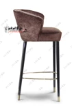 Американское сплошное деревянное кресло Simple -Footed Nordic Bar Stool стойки стойки стойки стойки стойки стойки стойки караку